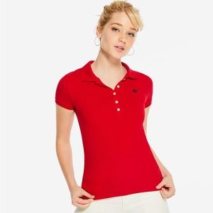 Red Aeropostale school polo!